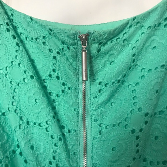 Women’s Turquoise Embroidered Dress - Picture 3 of 4